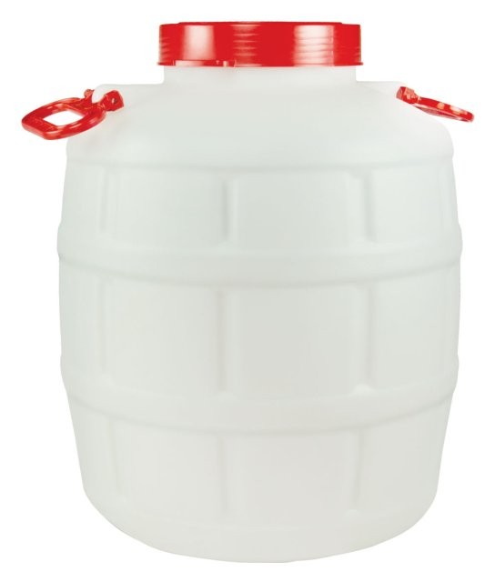 Бочка "Бочонок" 50л белая
