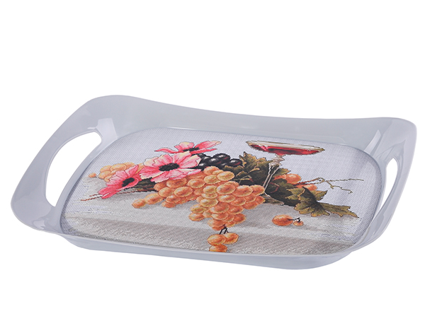 Э138 Поднос с ручками Эльф больш.(уп.15)