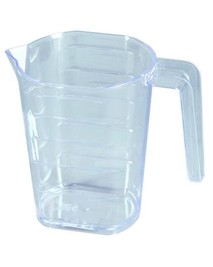 АП09014 Кружка мерная 1л. прозрачный (уп.55)