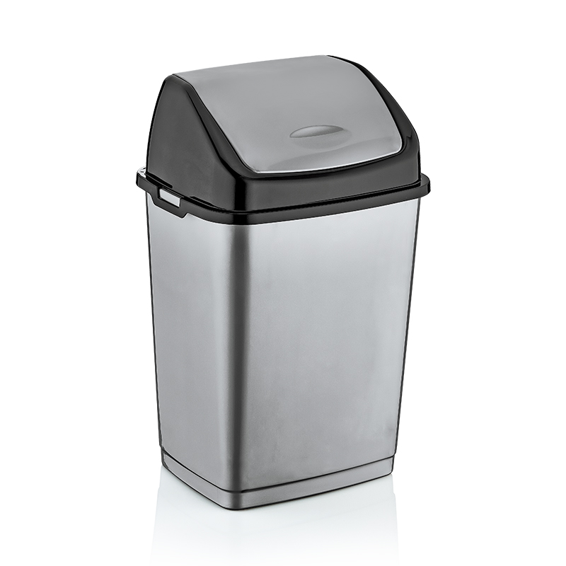 Урна №5 черн-сер. 50л. (уп.6)