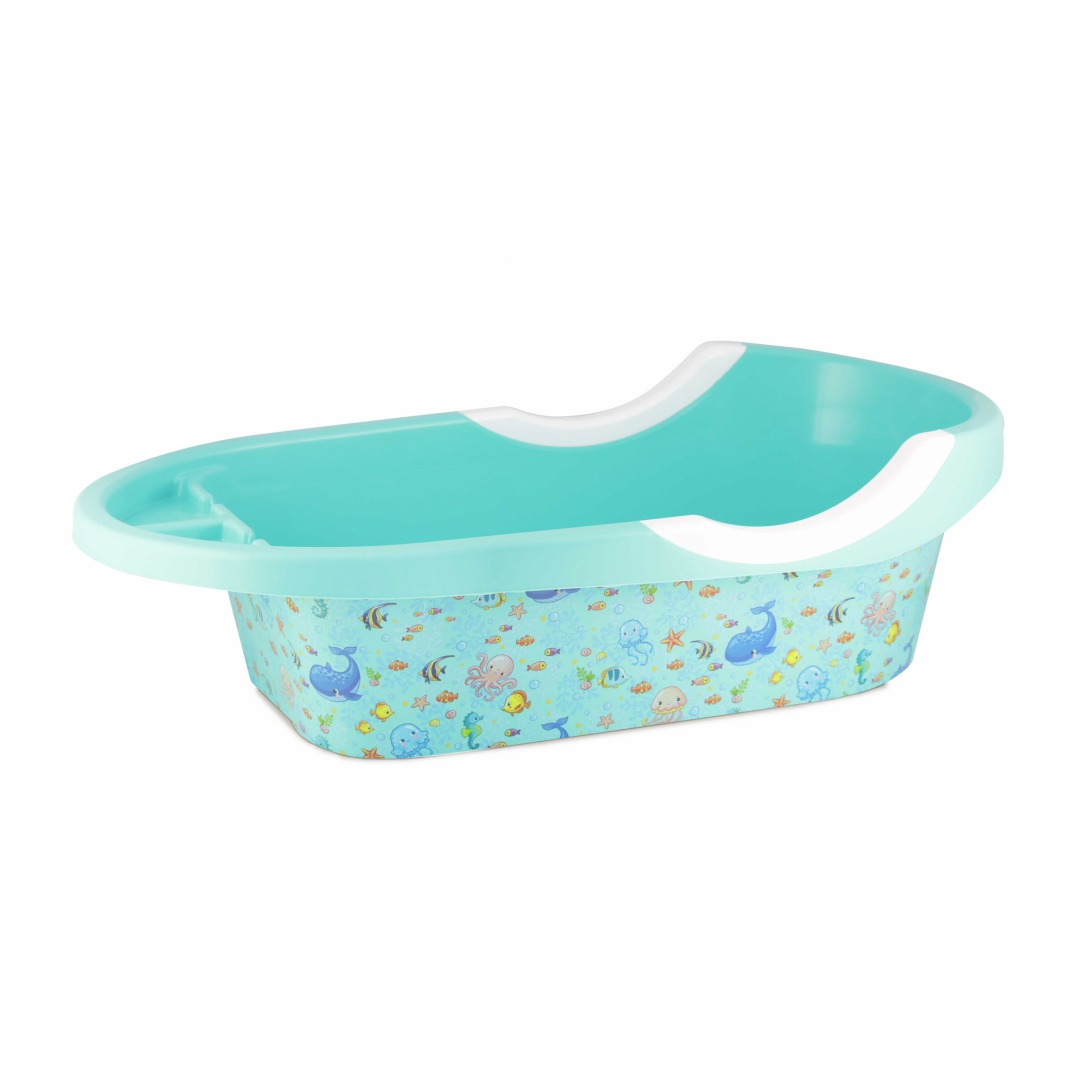 Ванна детская "Рыбки" бирюзовый