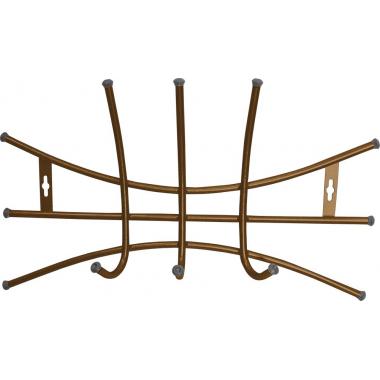 Вешалка настенная Ника-Премиум 2 медь (уп.5)