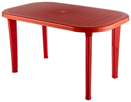 АР019 Стол овал красн