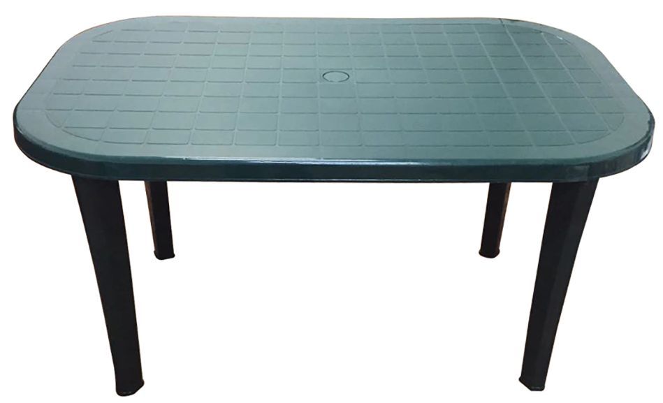 АР019 Стол овал темно-зеленый