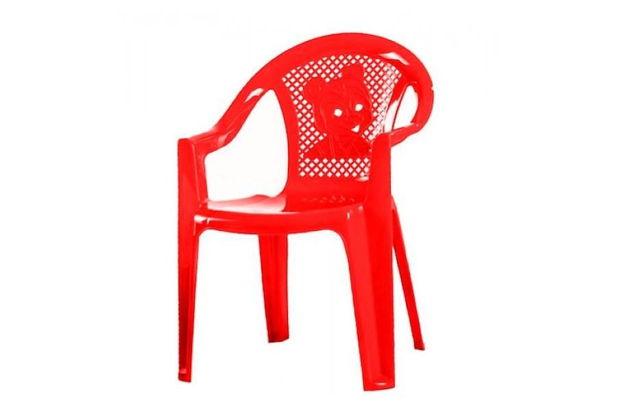 АР030 Стул детский "Мишутка" красн