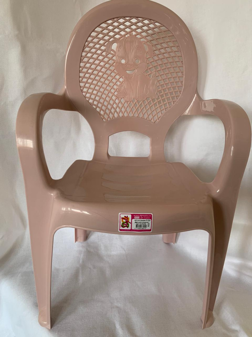 Стул детский "Дуня" пеп.розовый