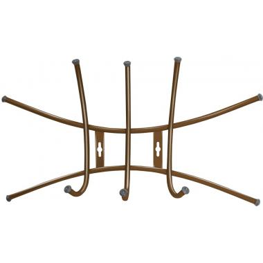 Вешалка настенная Ника-Премиум 1медь (уп.5)