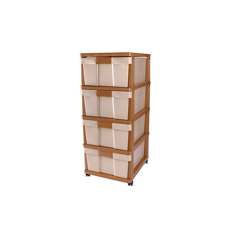 Комод "Дуня" 4-ящика простой беж