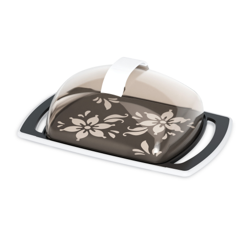 М8875 Масленка "Премьера" (серо-тонированный) (уп.15)