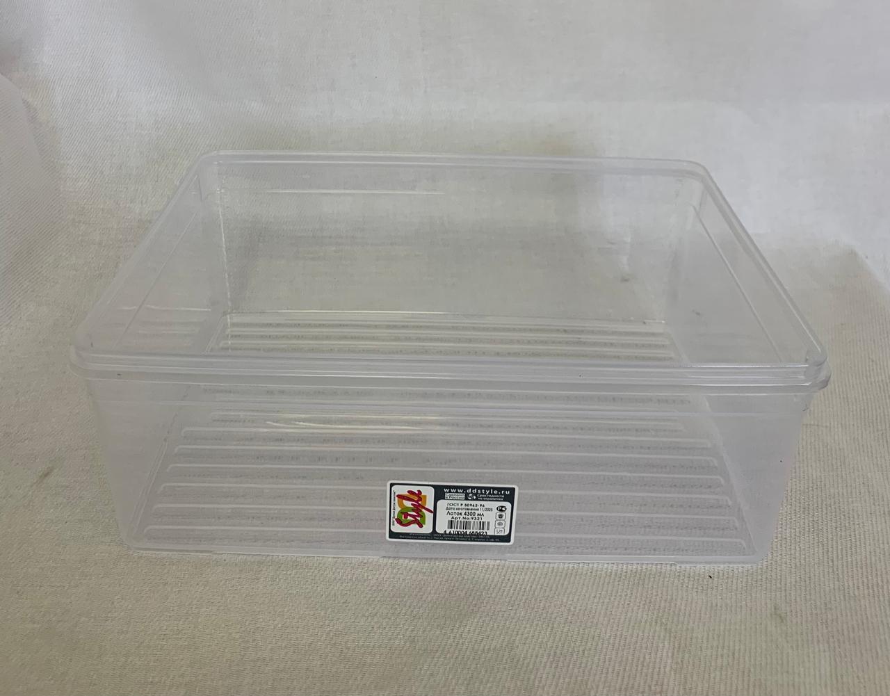 Лоток без крышки "Дуня" 4300мл (уп.30)