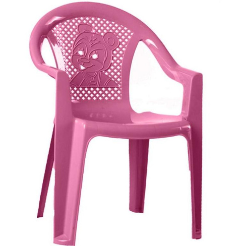 АР030 Стул детский "Мишутка" роз перл