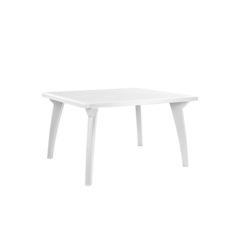 Стол прямоугольный "Солнце" 80х140см молочный