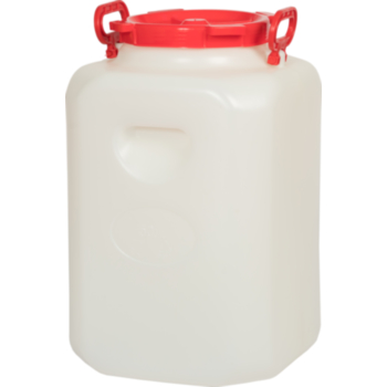 Бочка 50л Дачная квадратная(белая)