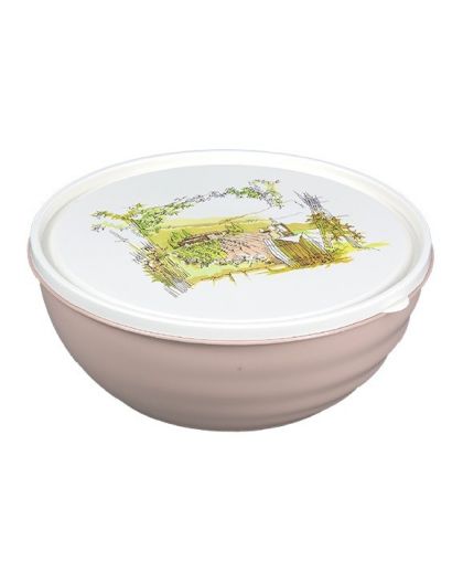 АП09037 Салатник с кр "Тоскана" 3л оливка (уп20)