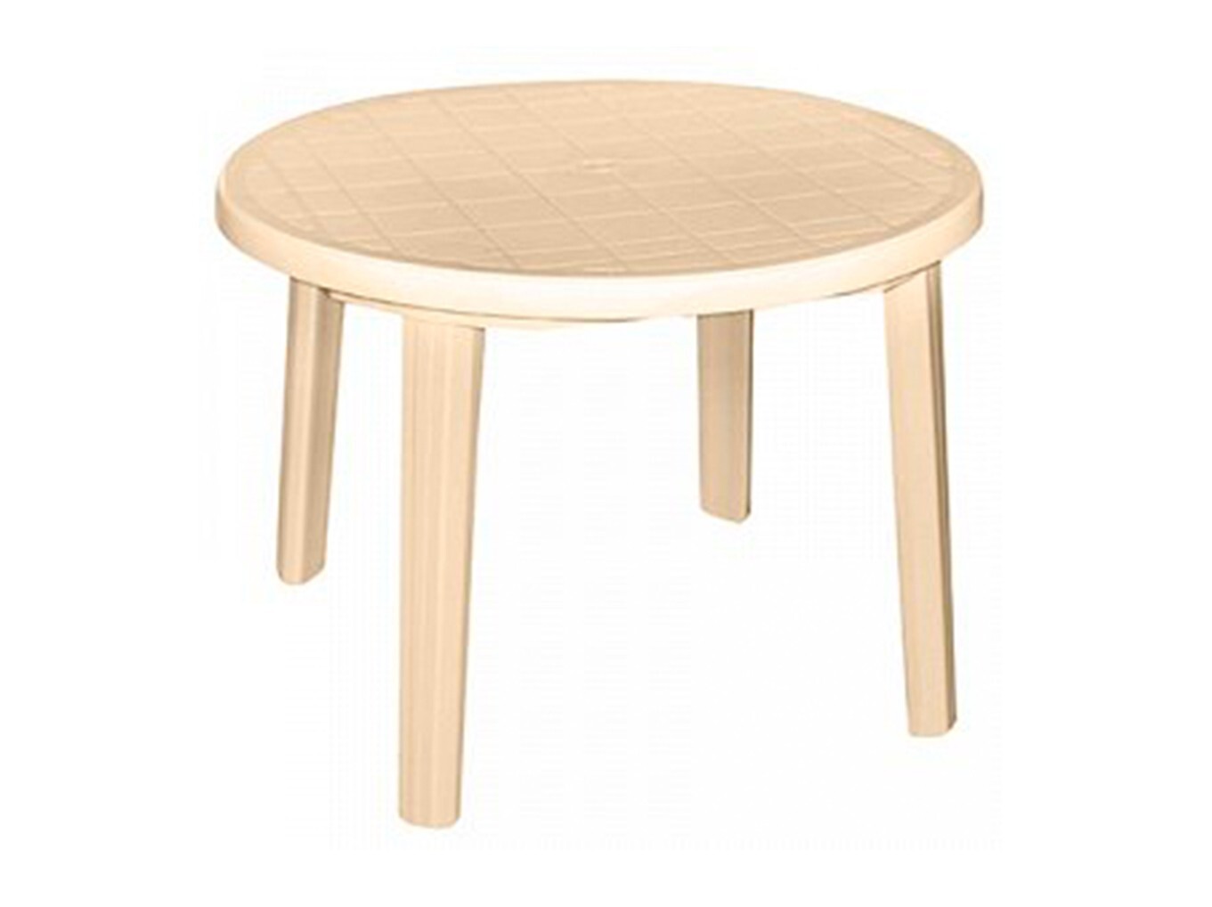 АР020 Стол круглый беж.