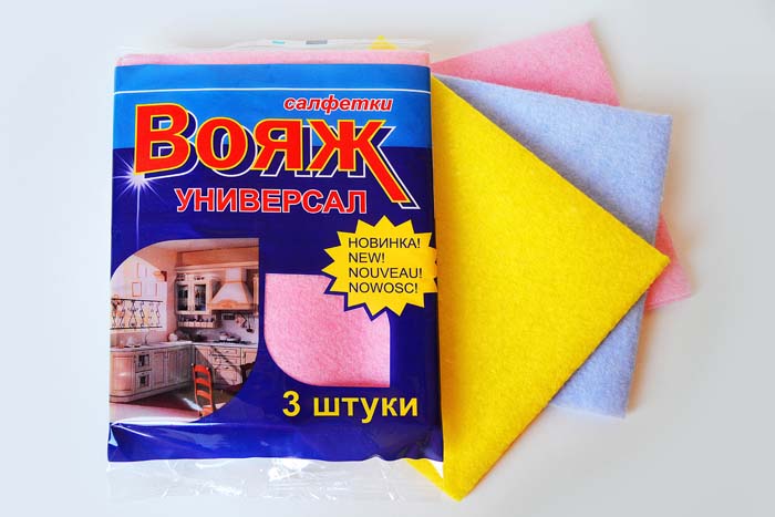 МА001 Салфетка "Вояж-Универсал" 3шт. (уп.150)